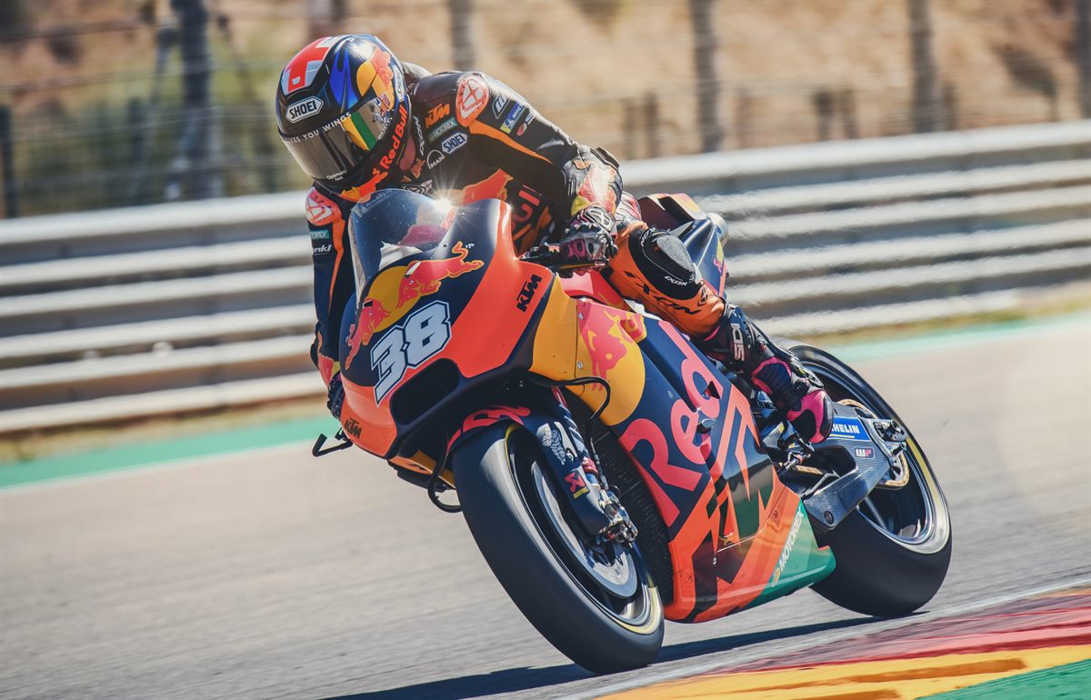 Bradley Smith KTM RC16 MotorLand Aragon 2018