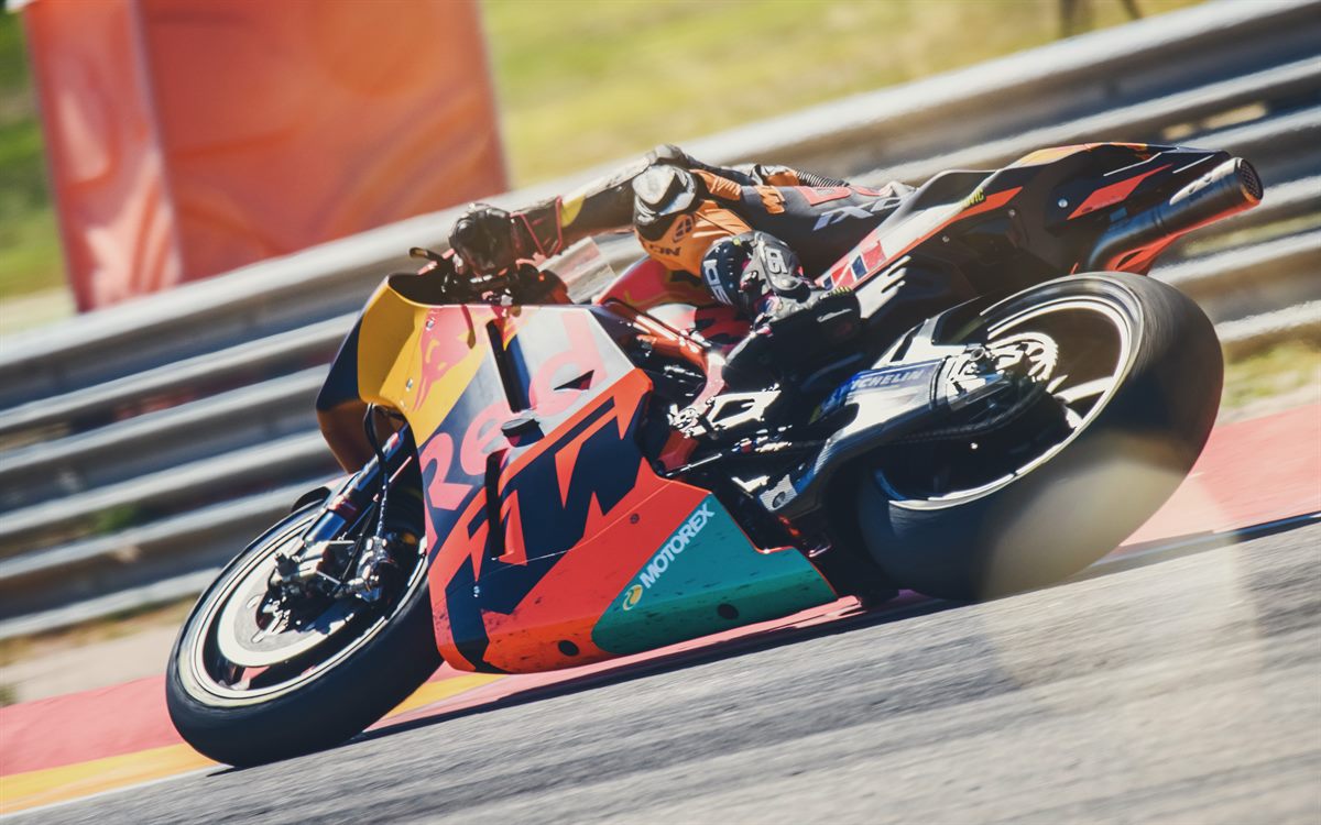 Bradley Smith KTM RC16 MotorLand Aragon 2018