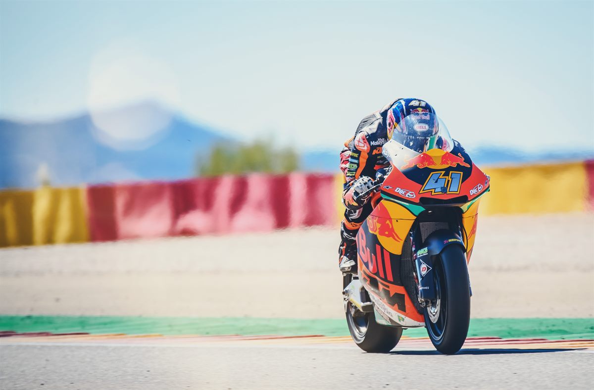 Brad Binder KTM Moto2 MotorLand Aragon 2018