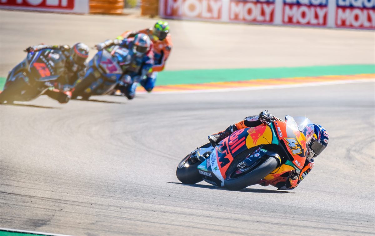 Brad Binder KTM Moto2 MotorLand Aragon 2018