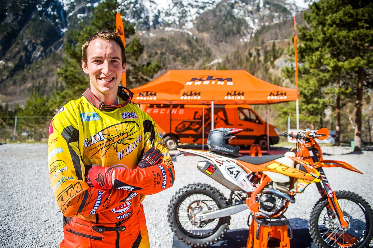 Österreichischer Enduro-Staatsmeister 2018 Bernhard Schöpf