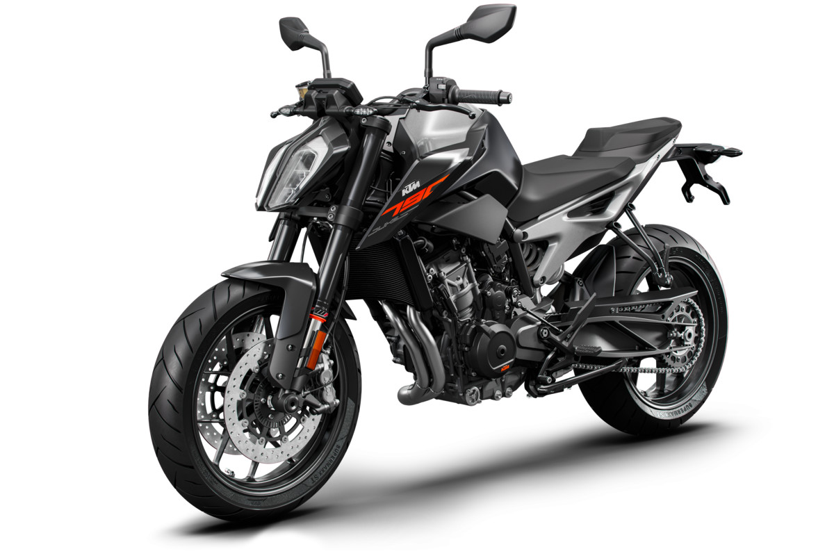 2019 KTM 790 DUKE_left front black