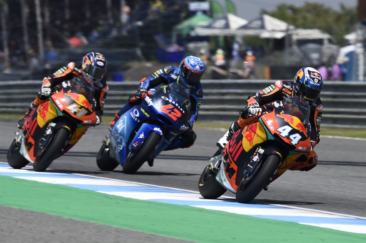 Miguel Oliveira & Brad Binder KTM Moto2 Chang International Circuit 2018
