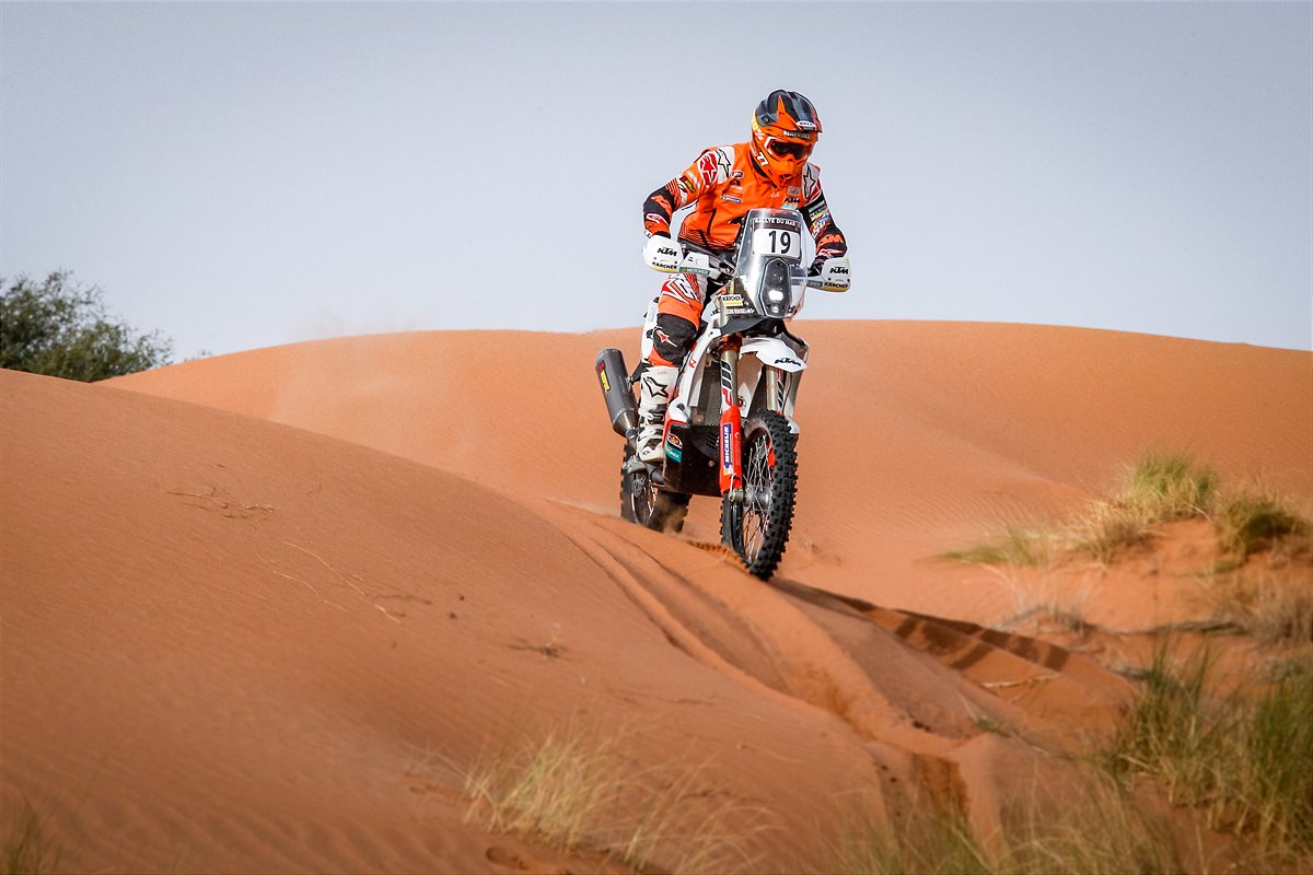 Luciano Benavides - KTM 450 RALLY - Rally du Maroc 2018