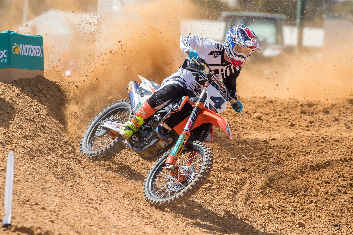 KTM Motocross Racing Team - KTM 450 SX-F - Luke Clout
