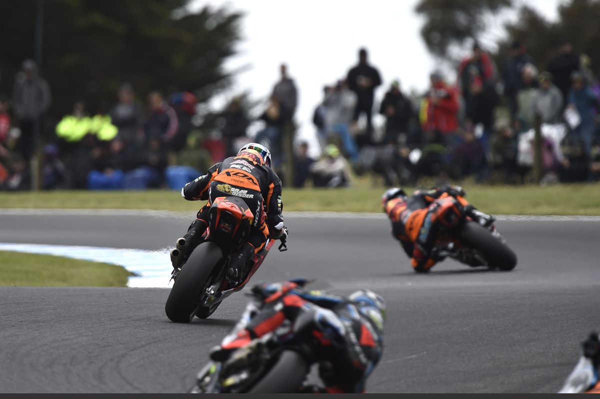 Brad Binder & Miguel Oliveira KTM Moto2 Phillip Island 2018