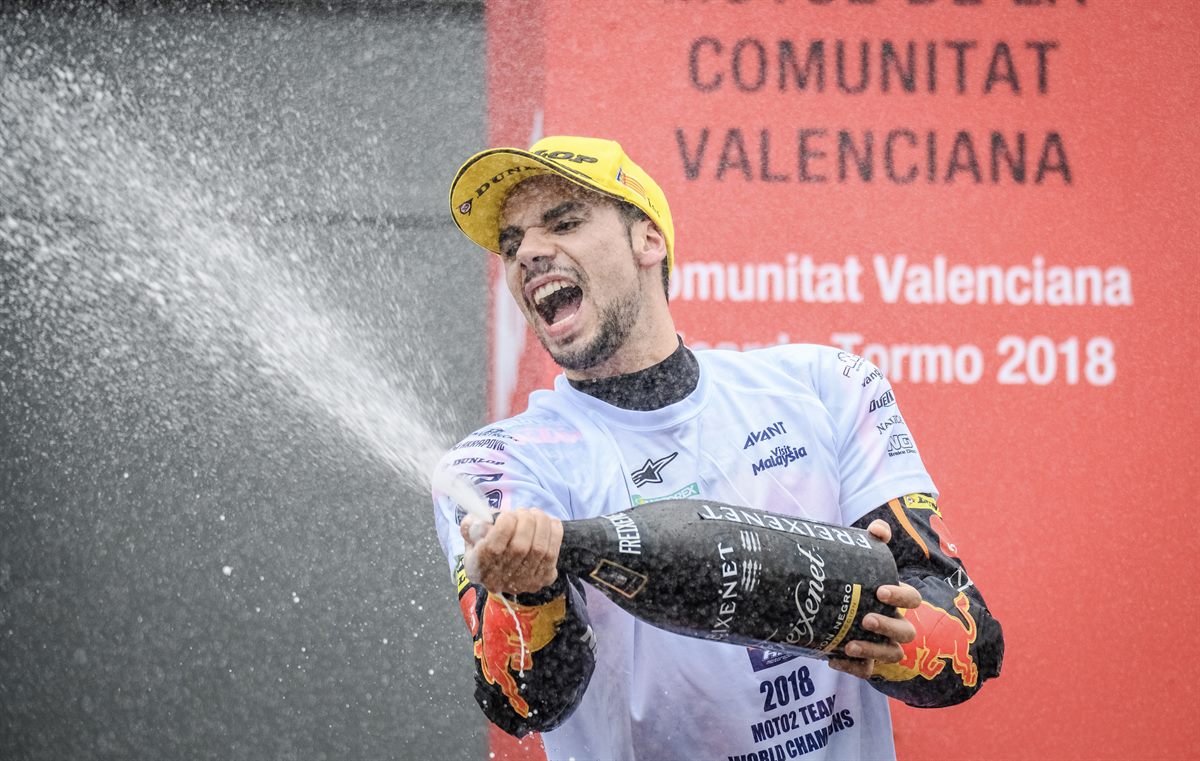Miguel Oliveira KTM Moto2 Valencia