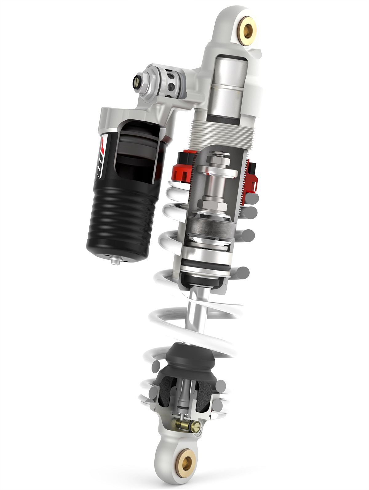 KTM FREERIDE E-XC MY 2018_Detail_Shock absorber_Cross-section
