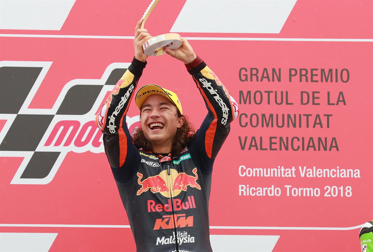 257525_Can Oncu KTM RC250 Valencia Moto3 2018