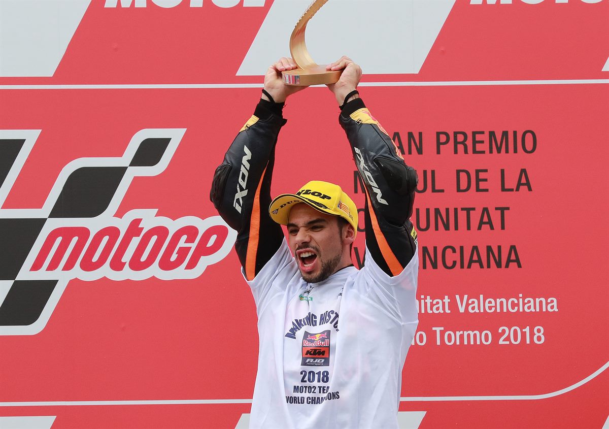 257593_Miguel Oliveira KTM Moto2 Comunitat Valenciana Ricardo Tormo 2018