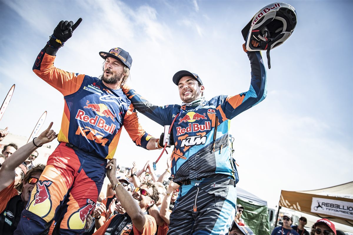 Toby Price, Matthias Walkner - Dakar Rally 2019