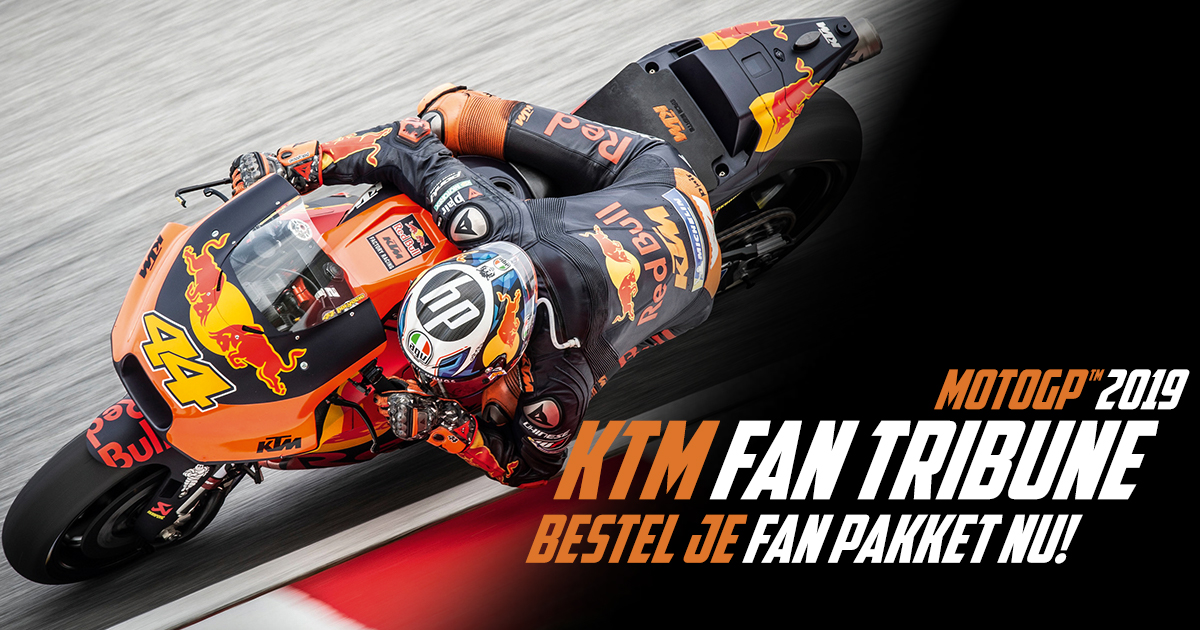 MOTOGP ASSEN KTM FAN TRIBUNE