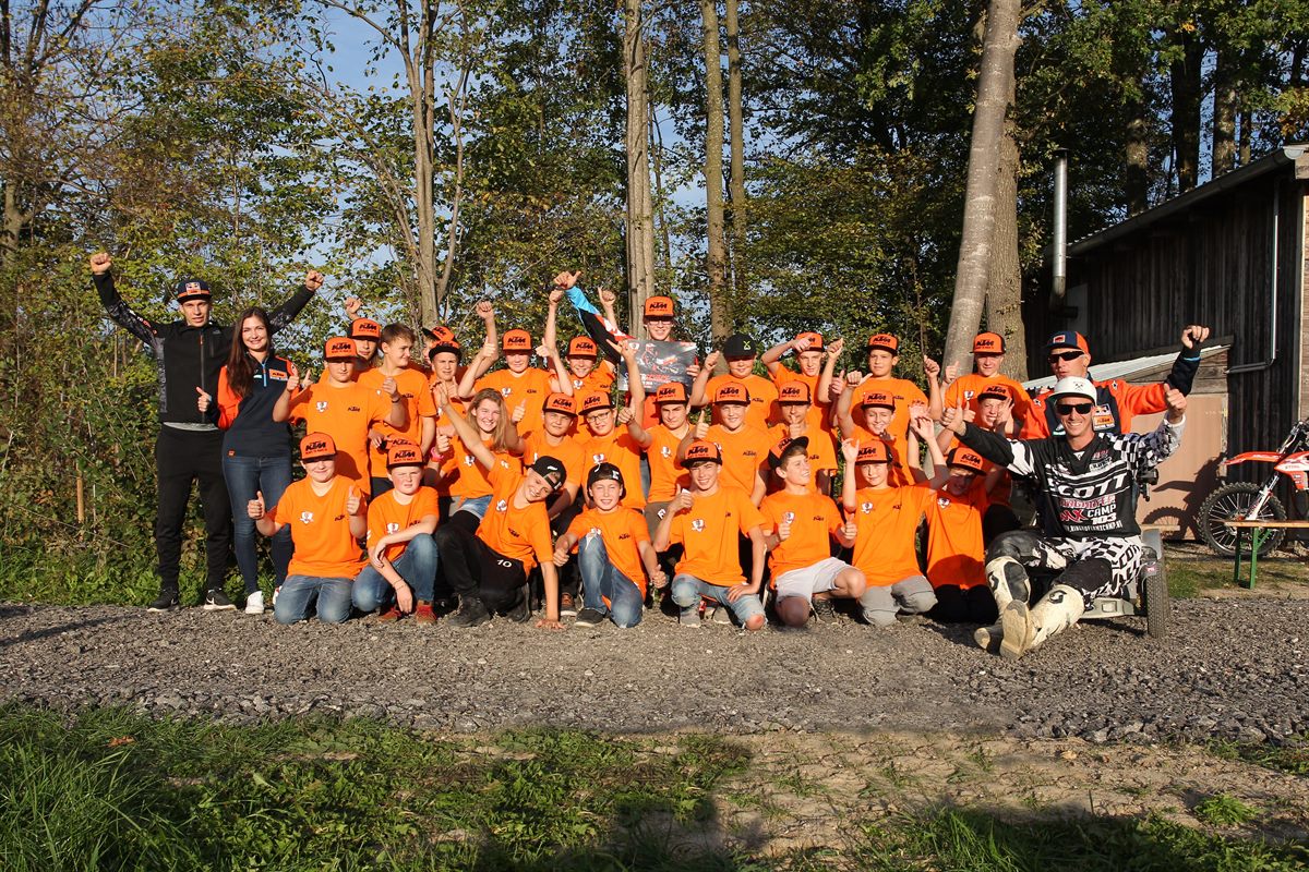 Teilnehmer des YOUNG FIGHTERZ-Camps beim MSC Seitenstetten im vergangenen Jahr