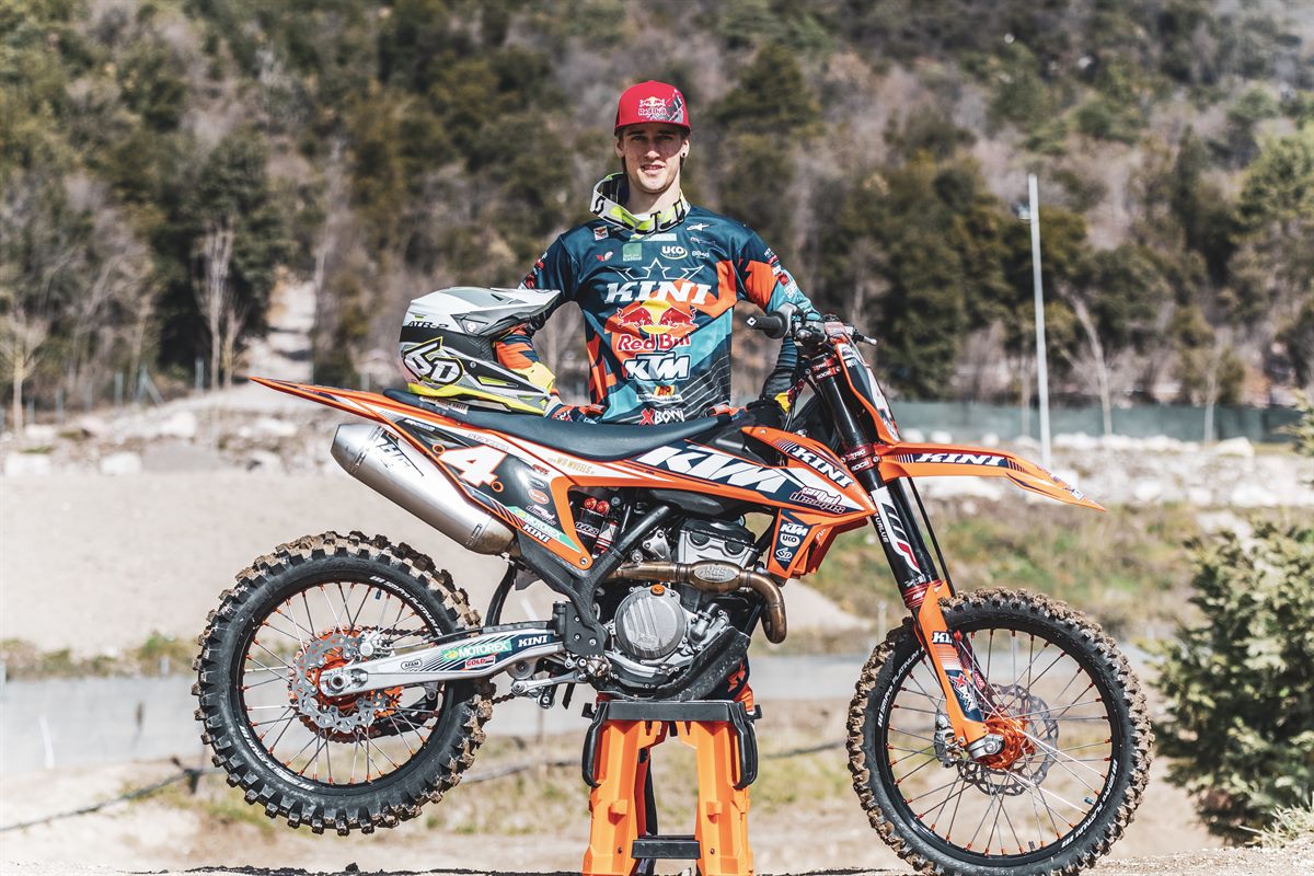 Marcel Stauffer mit seiner KTM 250 SX-F