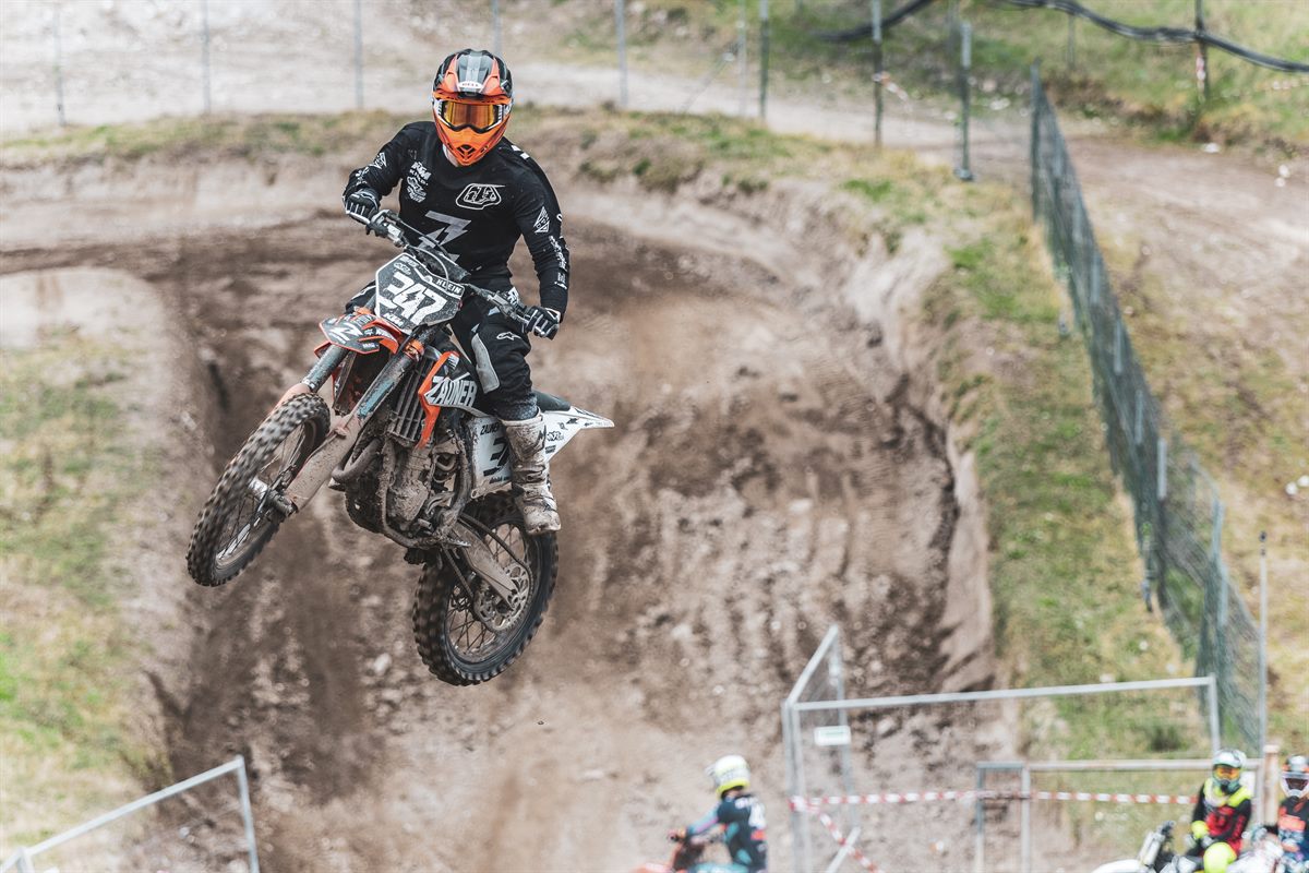 Johannes Klein auf seiner KTM 450 SX-F