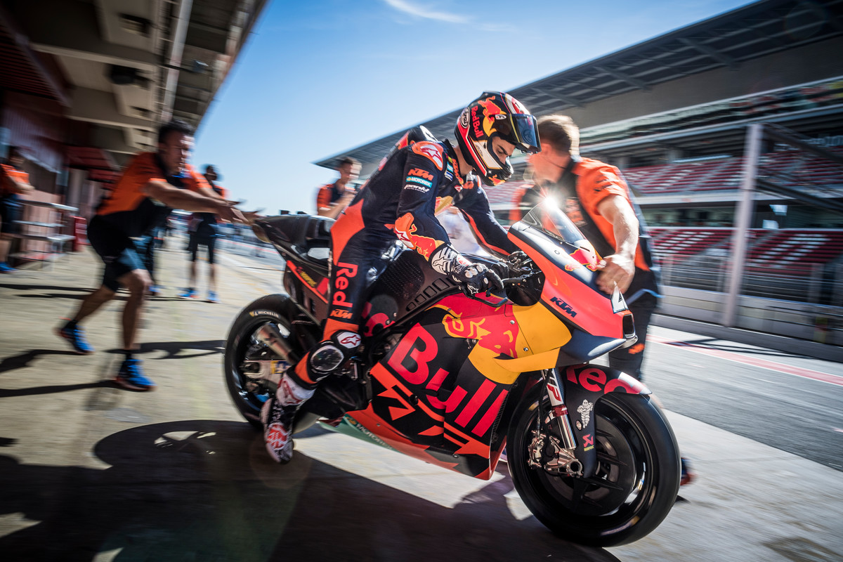 Dani Pedrosa KTM 2019 MotoGP Catalunya test