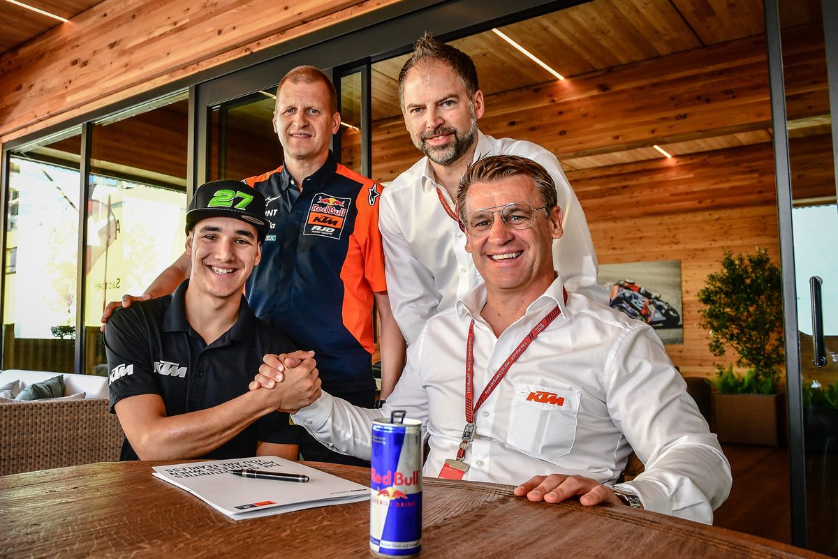 Lecuona joins Red Bull KTM Ajo Moto2 challenge in 2020 - KTM PRESS CENTER