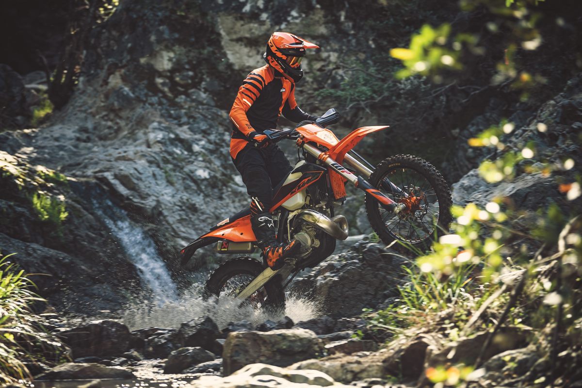Action KTM 150 EXC TPI MY2020