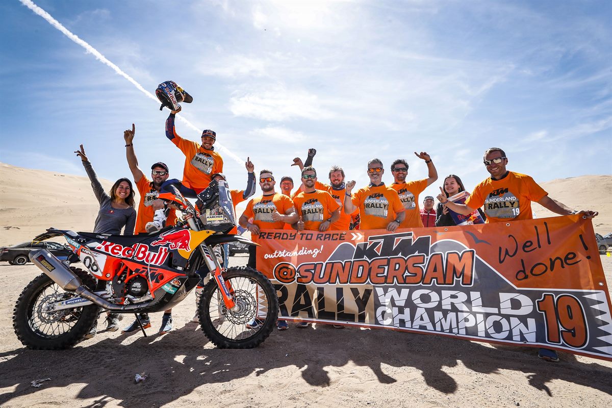 Sam Sunderland - KTM 450 RALLY - 2019 Atacama Rally (1)