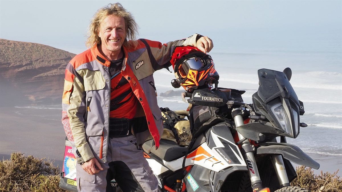 Joe Pichler und seine KTM 790 ADVENTURE R