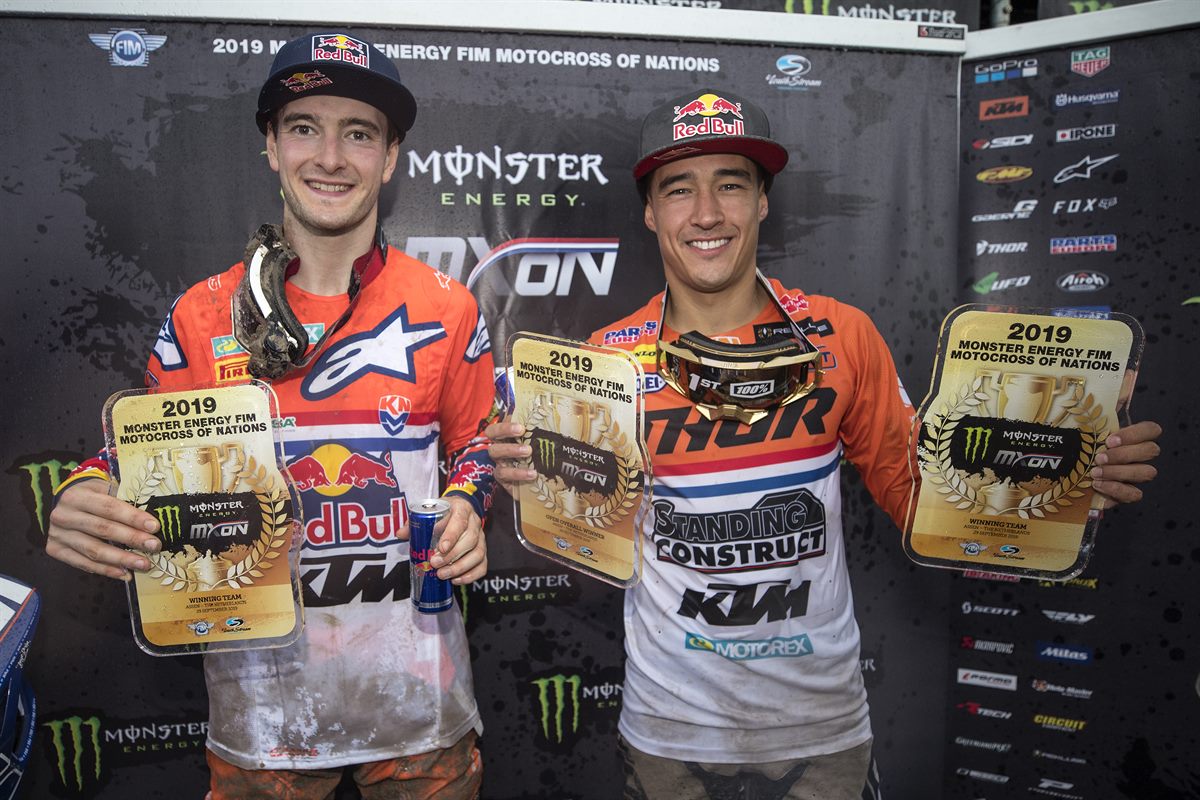 Herlings and Coldenhoff end 2019 with Motocross of Nations victory