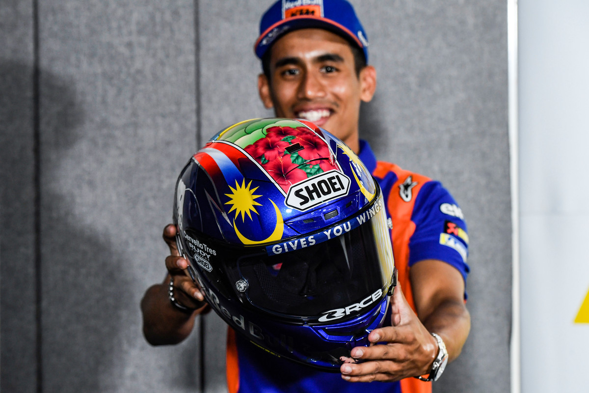 Hafizh Syahrin KTM RC16 MotoGP Malaysia 2019