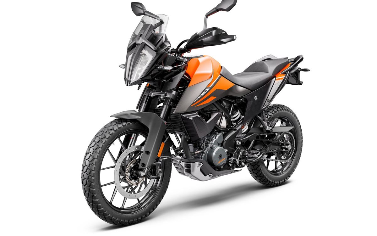 KTM 390 ADVENTURE MY20 Orange - front-left