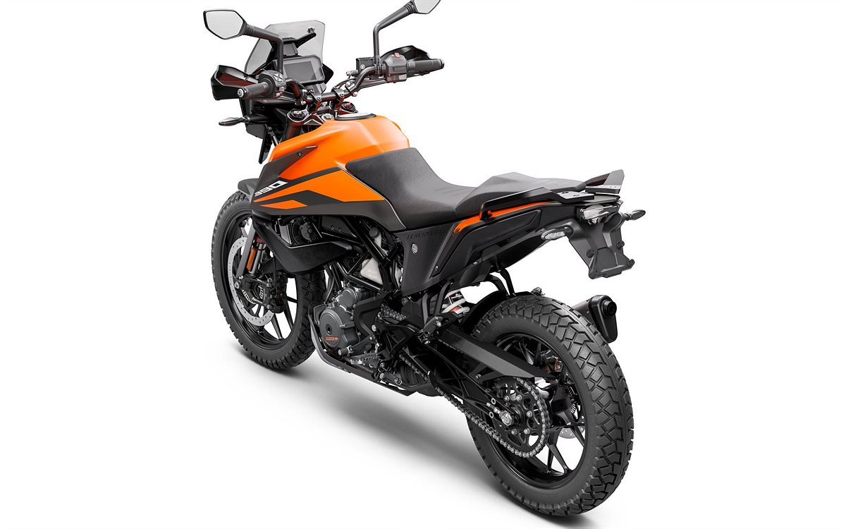 KTM 390 ADVENTURE MY20 Orange - rear-left