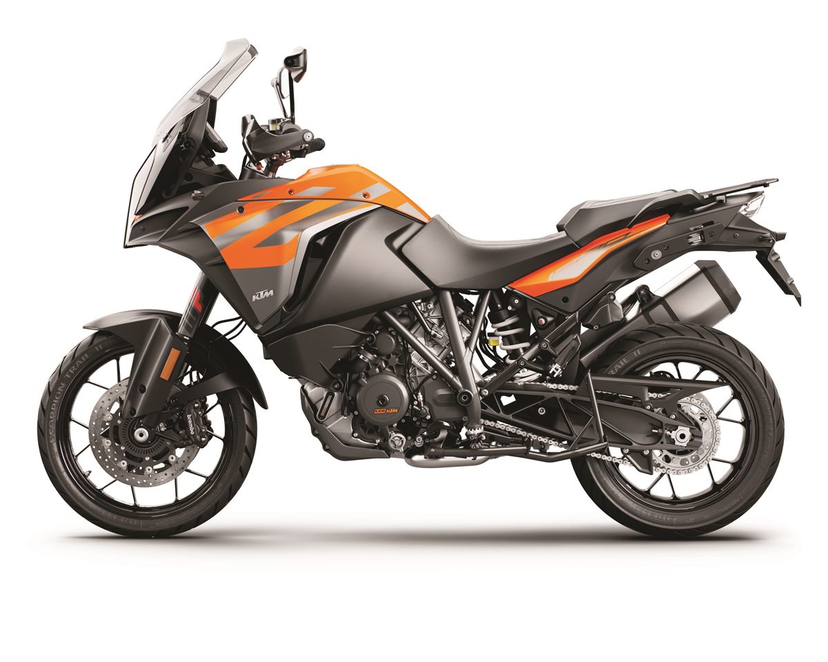 KTM 1290 SUPER ADVENTURE S Orange MY19 90-Left