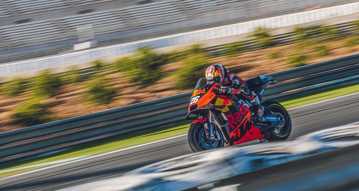 Dani Pedrosa KTM MotoGP Valencia test 2020