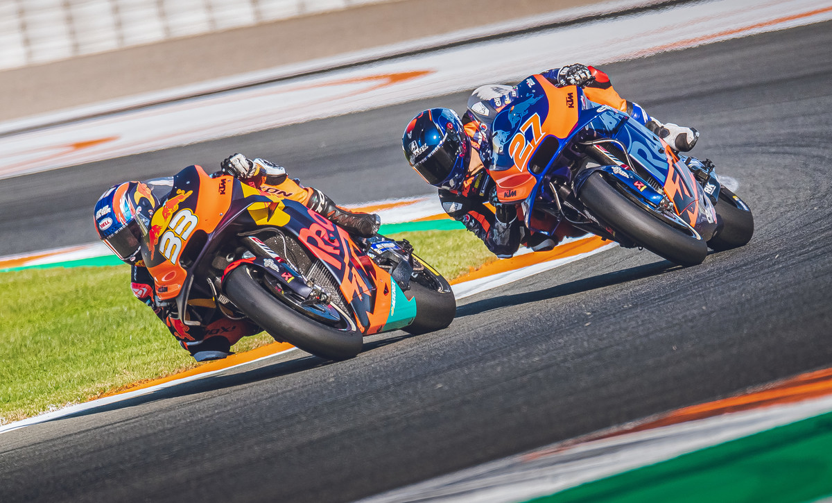 Brad Binder & Iker Lecuona MotoGP Valencia test 2020