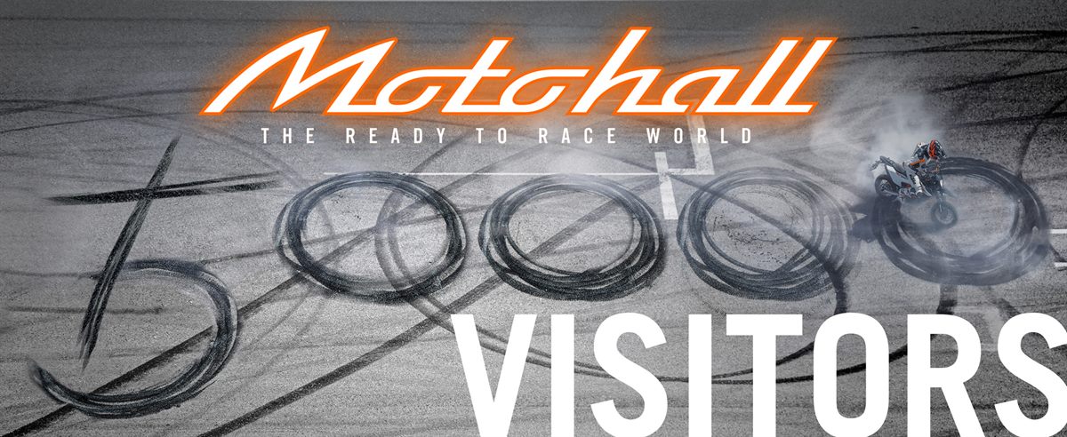 50.000 visitors in the KTM Motohall