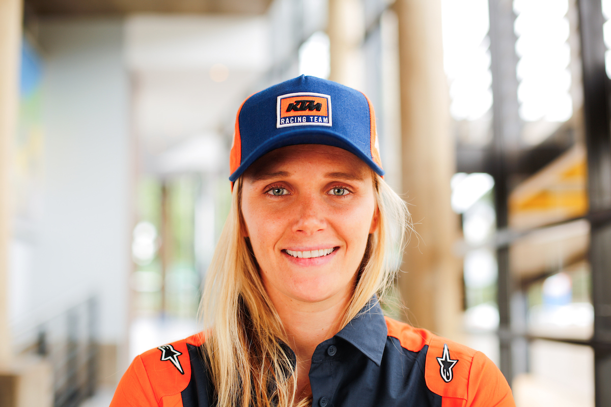Enduro queen Kirsten Landman