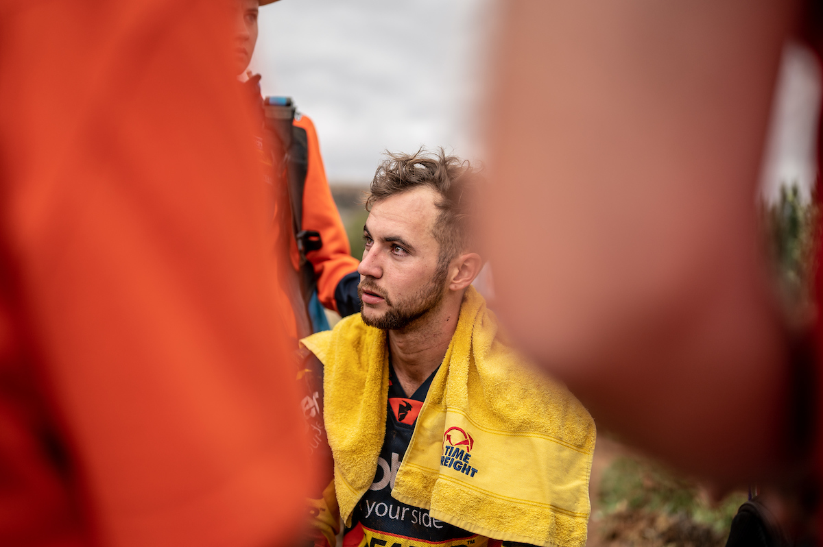 Scott Bouverie at the 2019 Motul Roof of Africa.