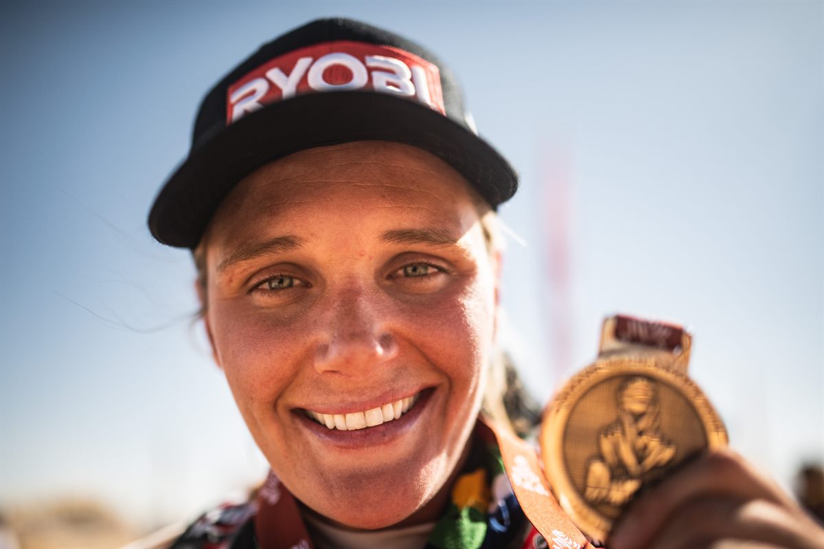 Moments from the 2020 Dakar Rally. Photo: FotoP