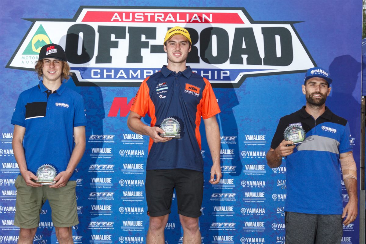 E1 podium