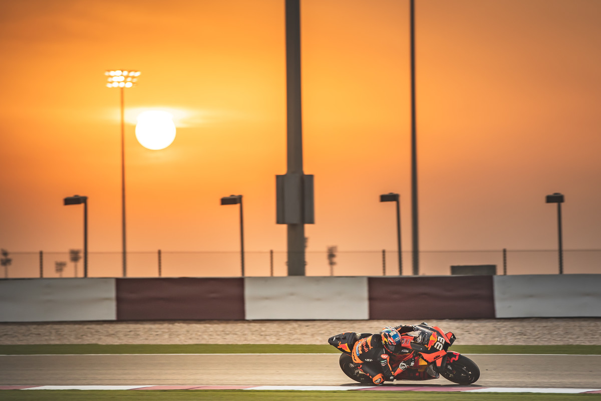 Brad Binder KTM RC16 MotoGP 2020 IRTA Test Qatar