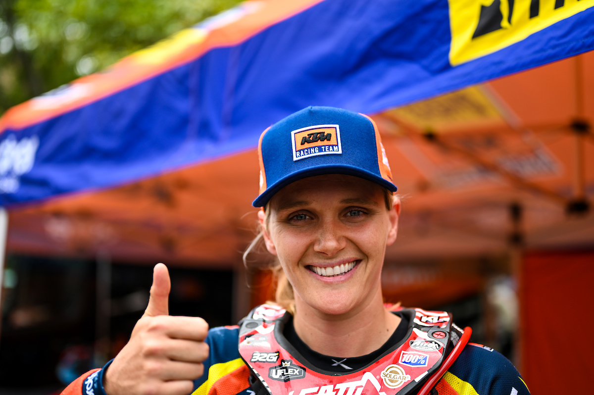 South Africas enduro queen Kirsten Landman.