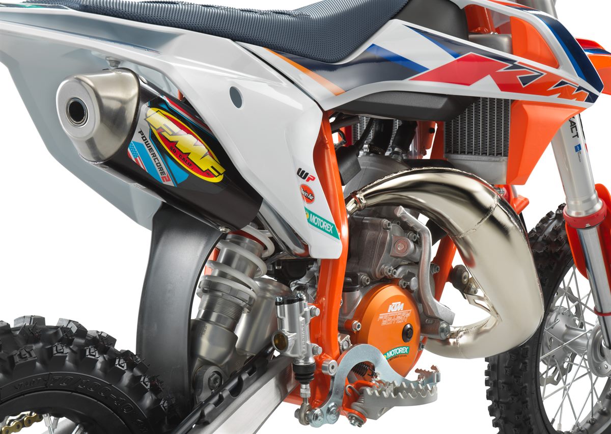 KTM 50 SX Factoy Edt 2021_detail exhaust