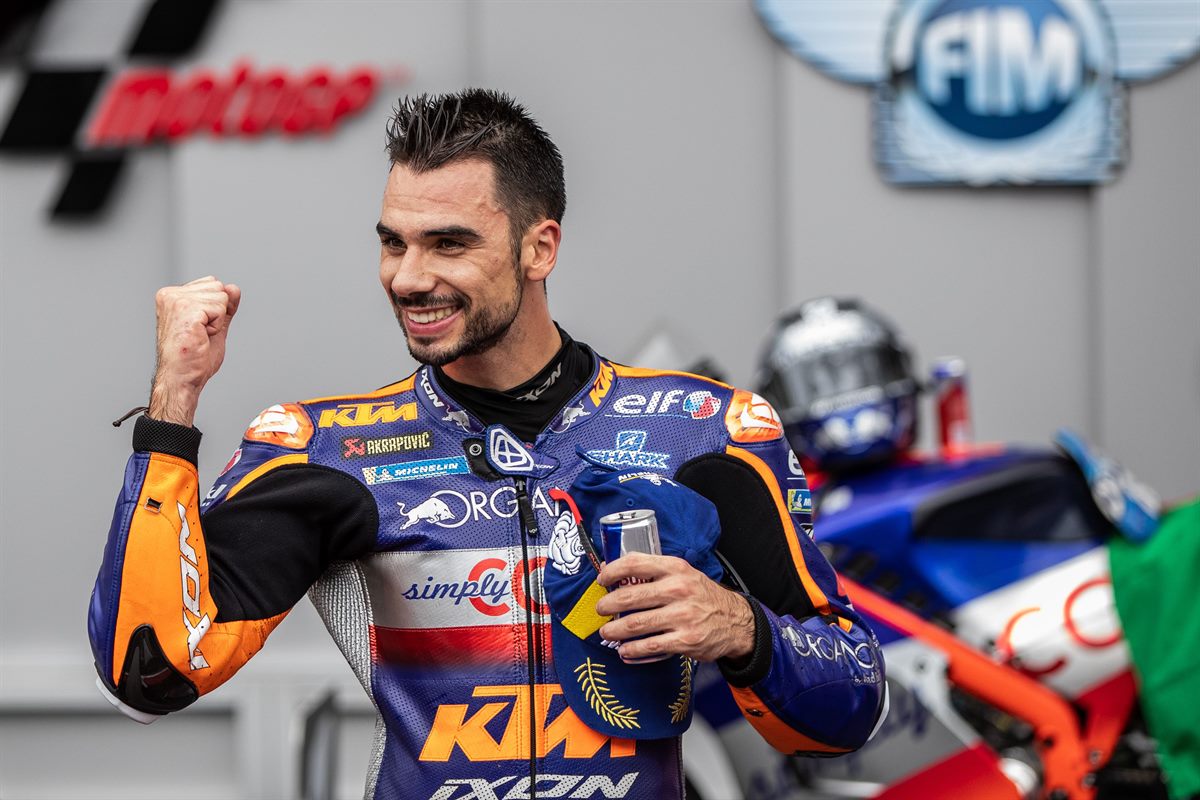 Race Winner Miguel Oliveira Red Bull KTM Tech3 MotoGP 2020 Styria