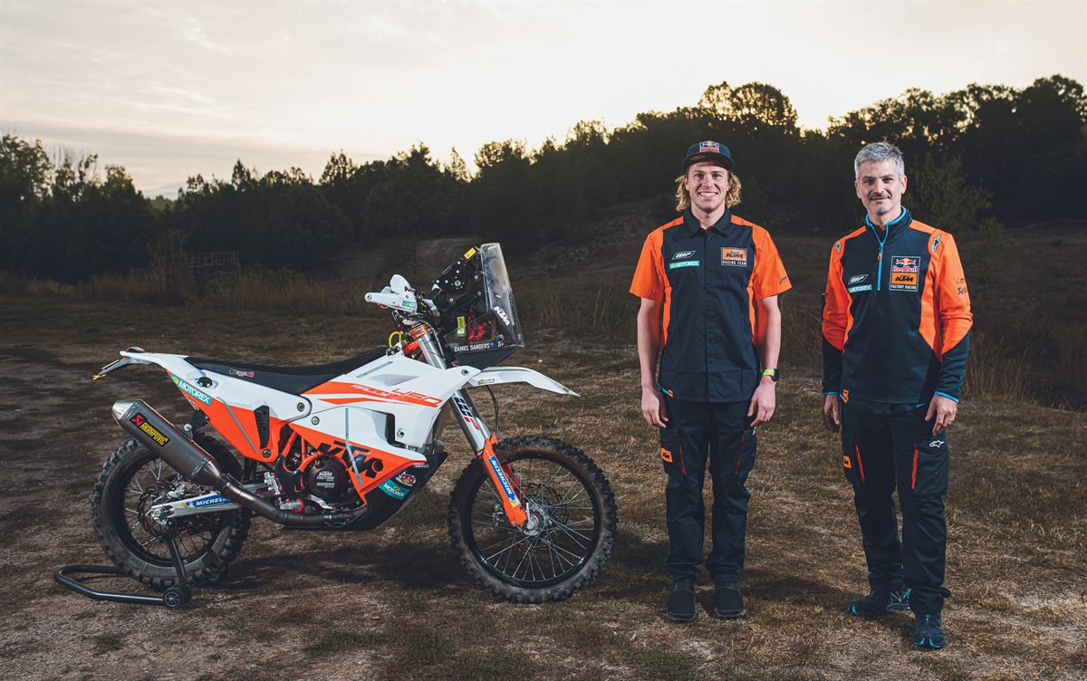 KTM RALLY Daniel Sanders