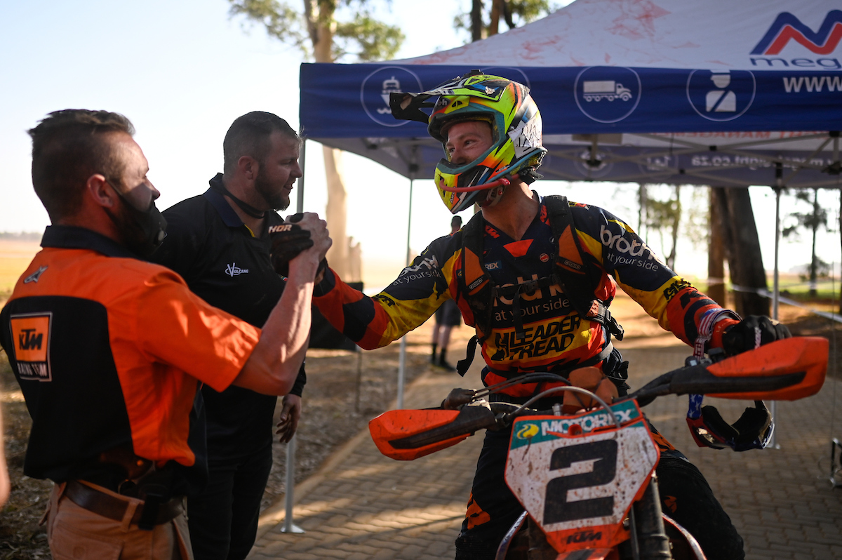 Jarryd Coetzee at the previous round of the National Cross Country Championship