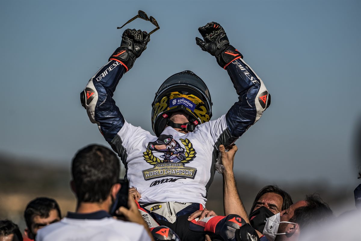 Izan Guevara 2020 FIM CEV Moto3 Junior World Champion