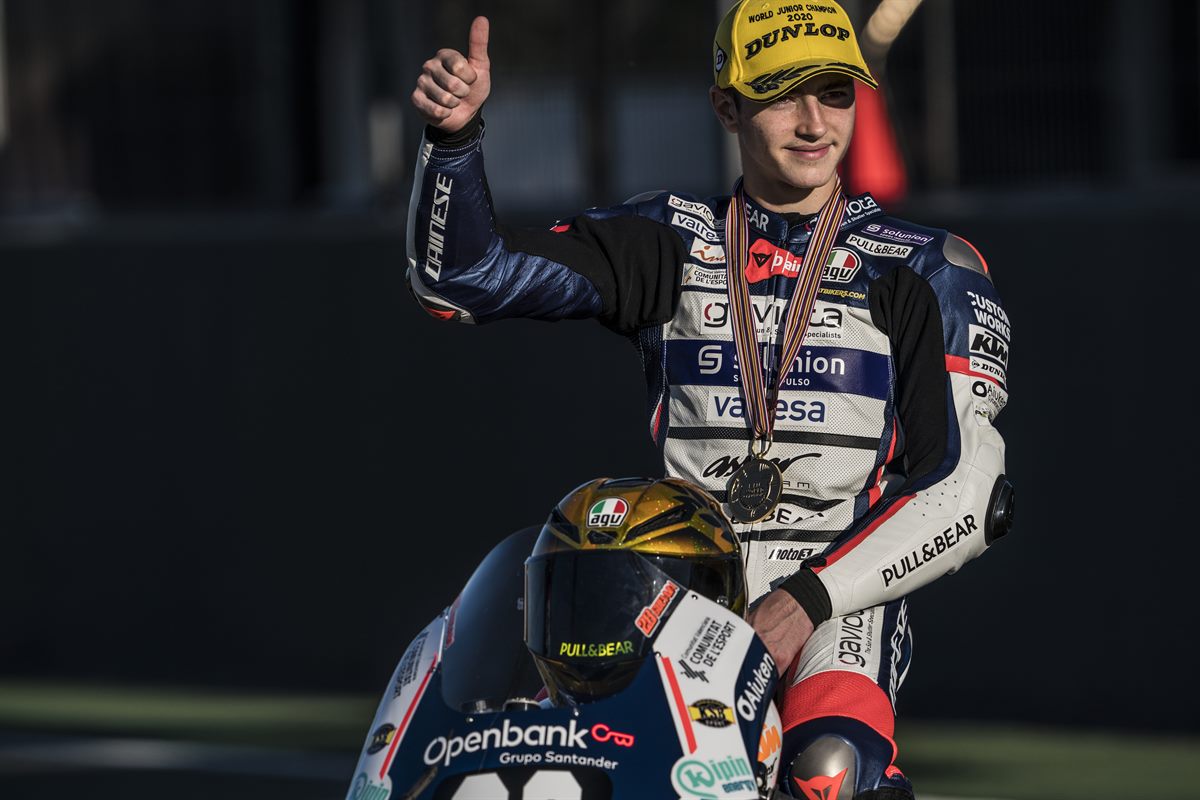 Izan Guevara 2020 FIM CEV Moto3 Junior World Champion