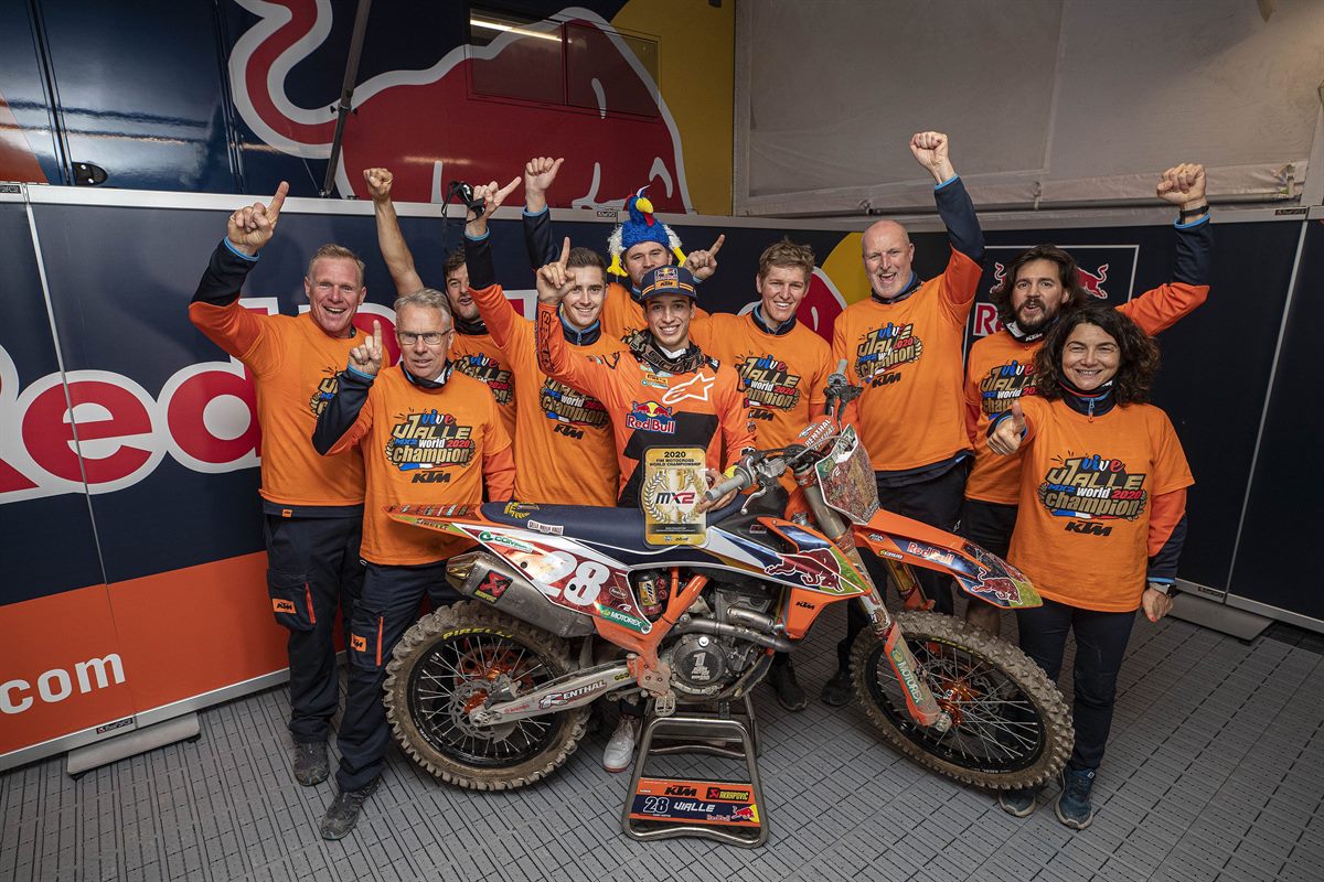 TOM VIALLE KTM 250 SX-F 2020 PIETRAMURATA - WORLD CHAMPION