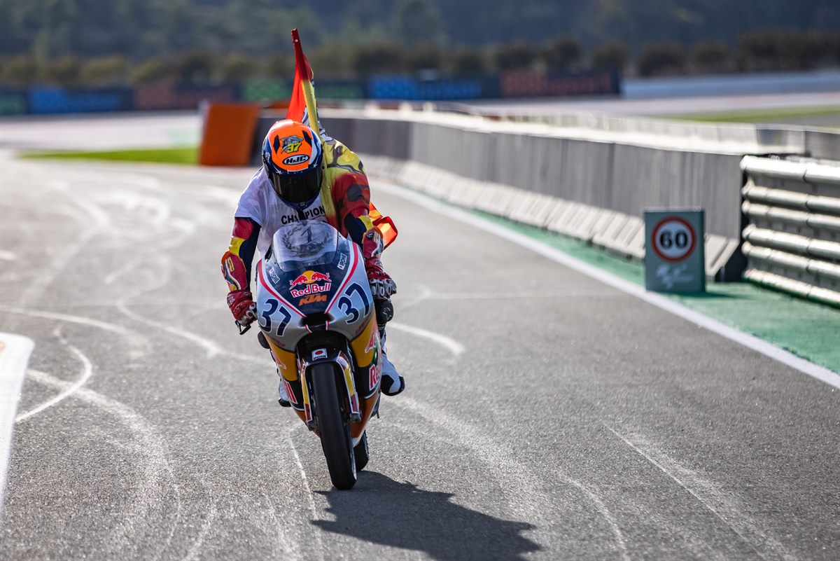 Pedro Acosta Red Bull MotoGP Rookies Champion 2020