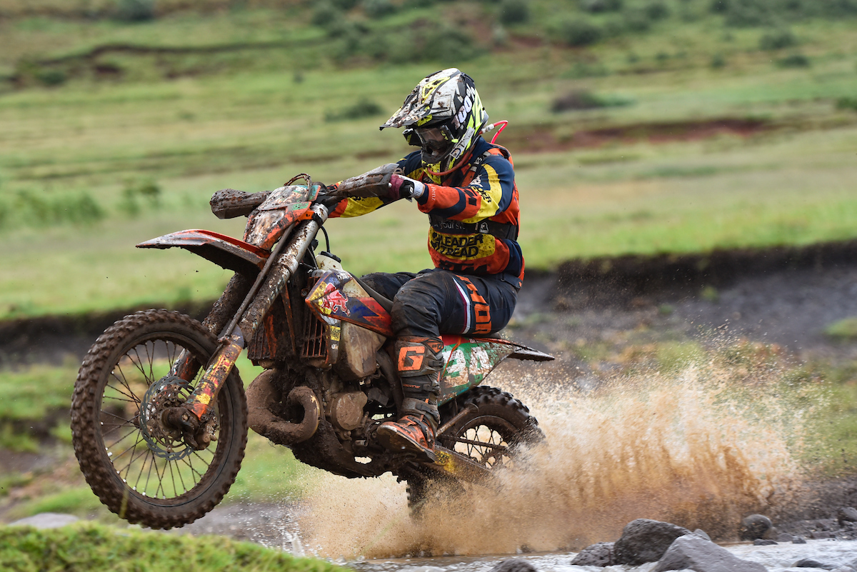 Brad Cox gears up for Enduro glory.
