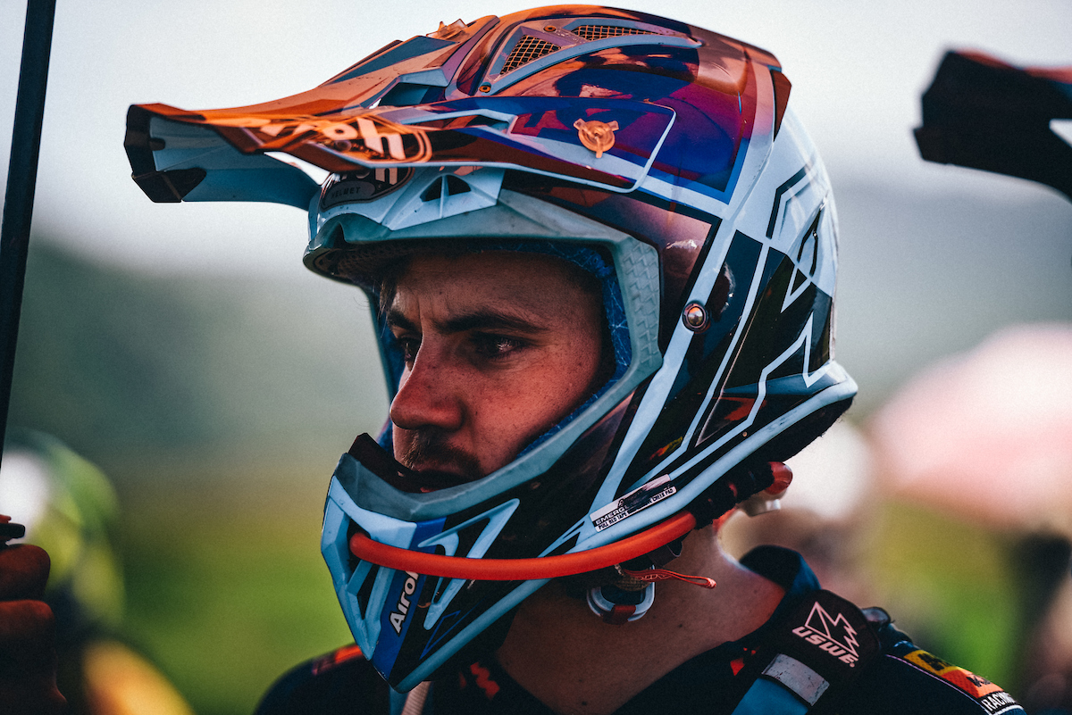 Scott Bouverie at the final round of the National Enduro Championship.
