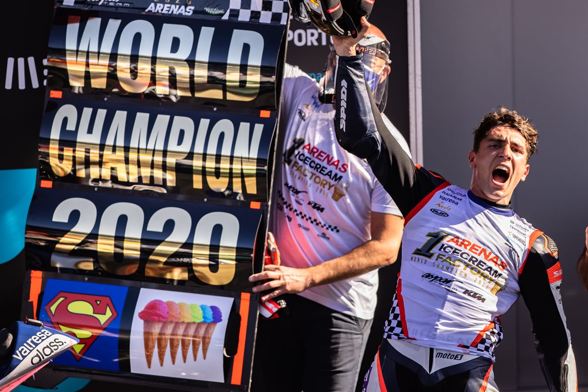 Albert Arenas Moto3 2020 Champion