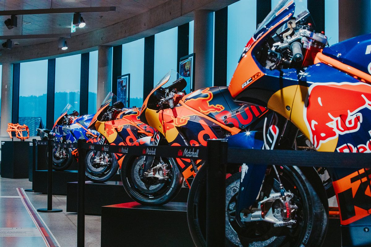MotoGP™ Themenwelt in der KTM Motohall